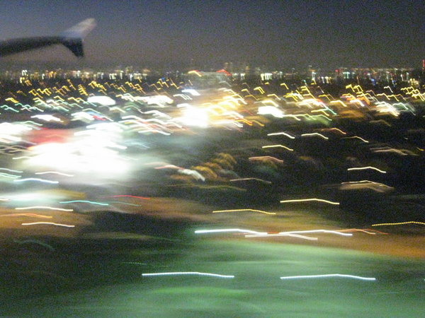 Landing at LAX