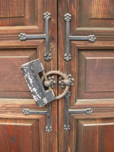 Ornate Door Lock
