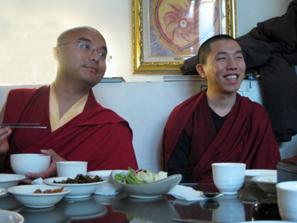 Lunch with a Monk