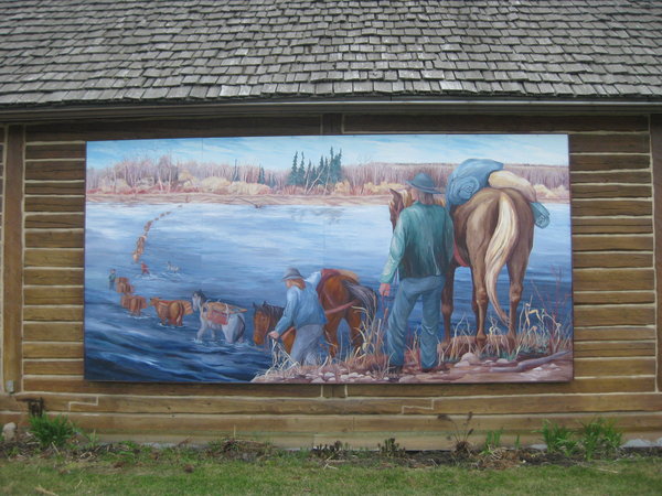 River Crossing Mural 
