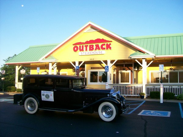 when all else fails, you can always depend on Outback Steakhouse!