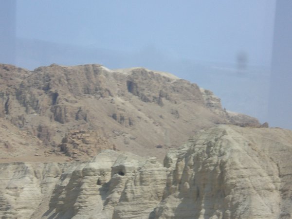 Caves where some of the Dead Sea Scrolls were found
