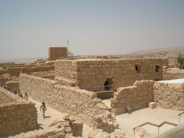 Top of Masada 