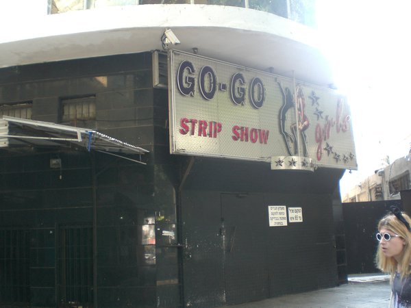 Go Go strip club...