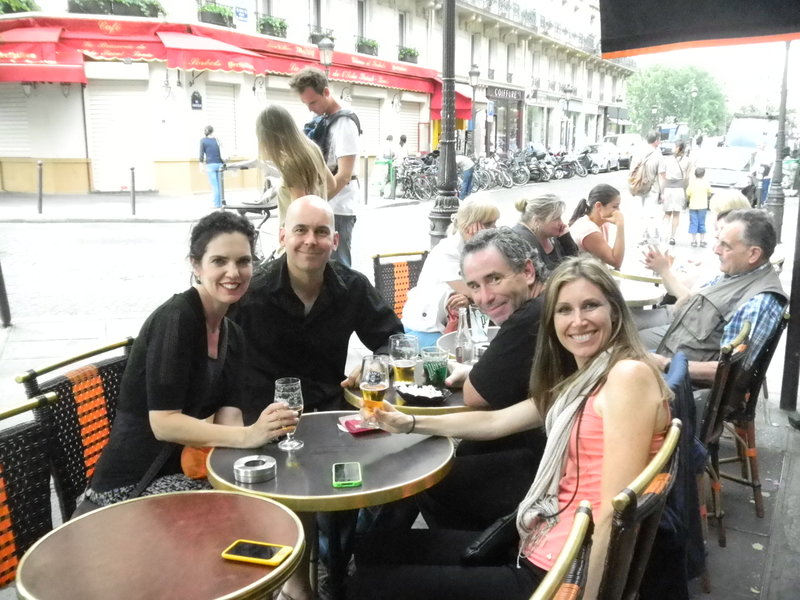 Hanging out in Paris