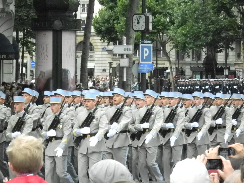 More soldiers