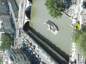 Bateau from above