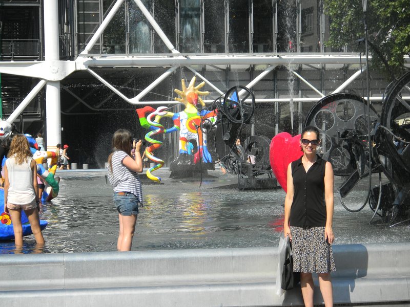 Pompidou Center Fountains