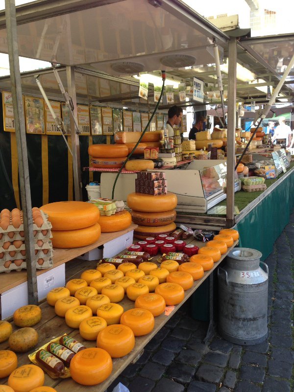Cheese stand in Gouda