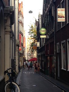 Quiet street Amsterdam