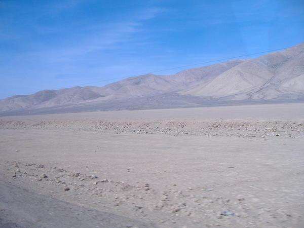 View of the desert