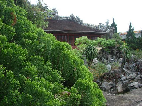 Trees, Rocks and Old Buildings