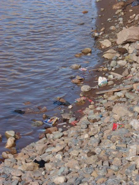 Rubbish in the River