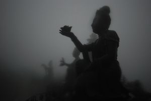 Statues in the Mist