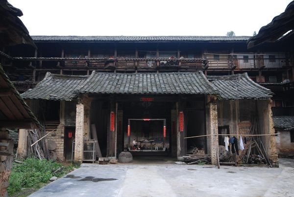 Inner Courtyard of a Tulou