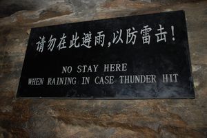 Beacuse Thunder is Dangerous