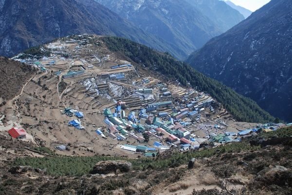 Namche From Above