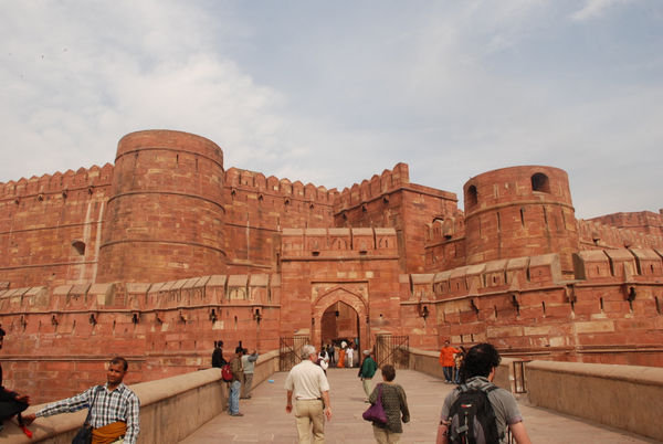 Entrance to the Agra Fort