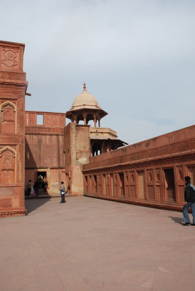 Outdoor Space in Agra Fort
