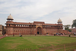Inside the Agra Fort
