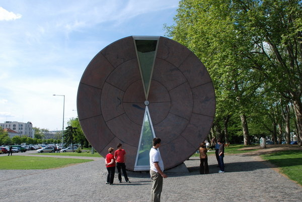 The World's Largest and Least Practical Hourglass