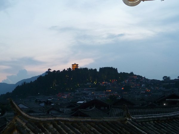 Rooftop view in Lijang