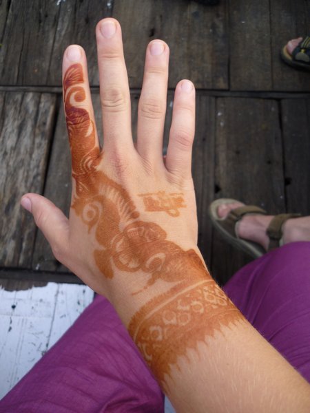 My henna the day after
