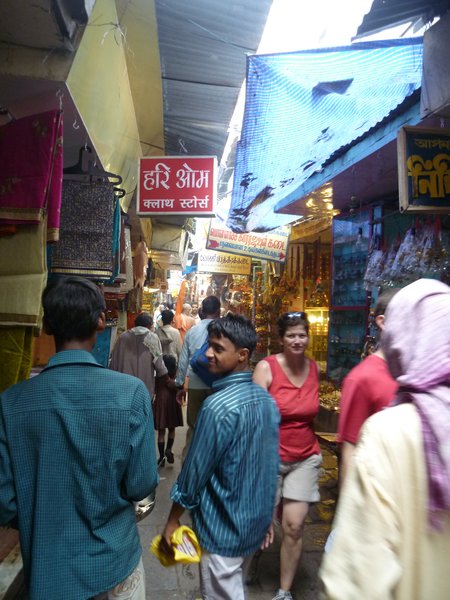Varanasi's alleyways
