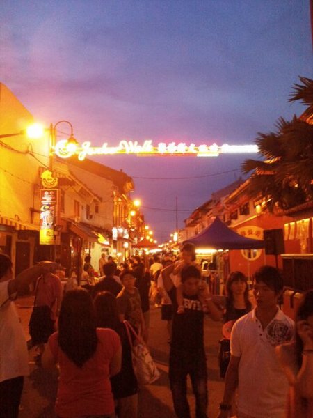 Night Market at Malacca
