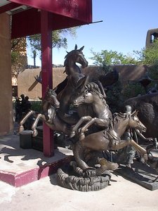 Sculpture in Santa Fe 1