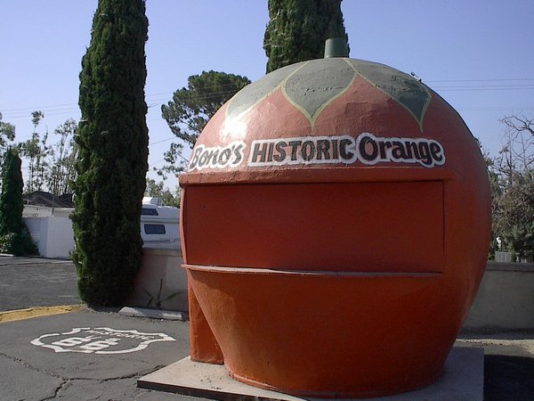 Bono's Giant Orange
