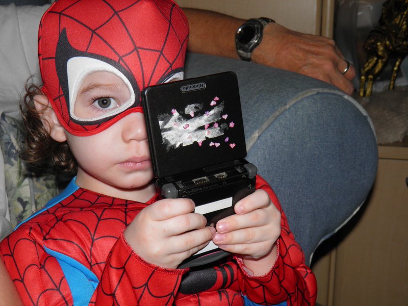 Spidy screen time