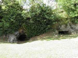 70 Ga'an Point Gunports tunneled into rock