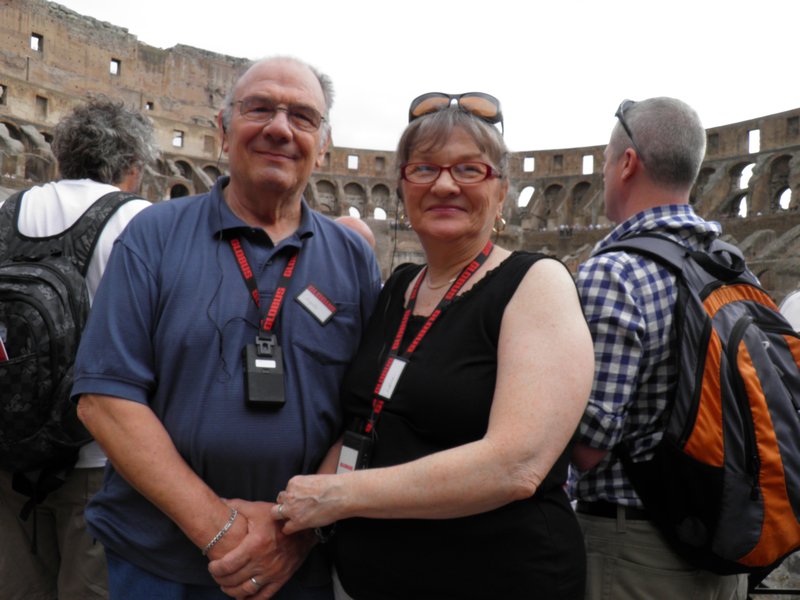 Us at the Colosseum