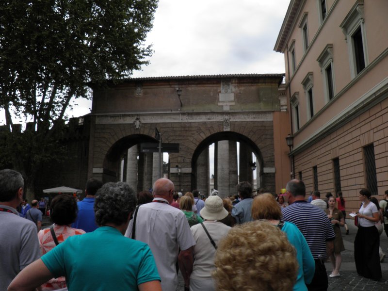 Entering St.Peter's Square