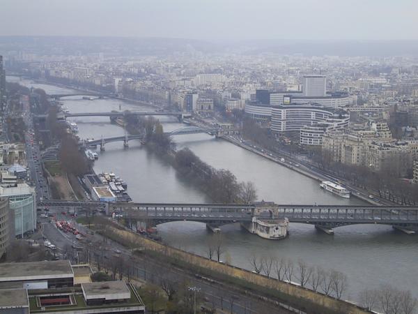 From top of Eiffel Tower