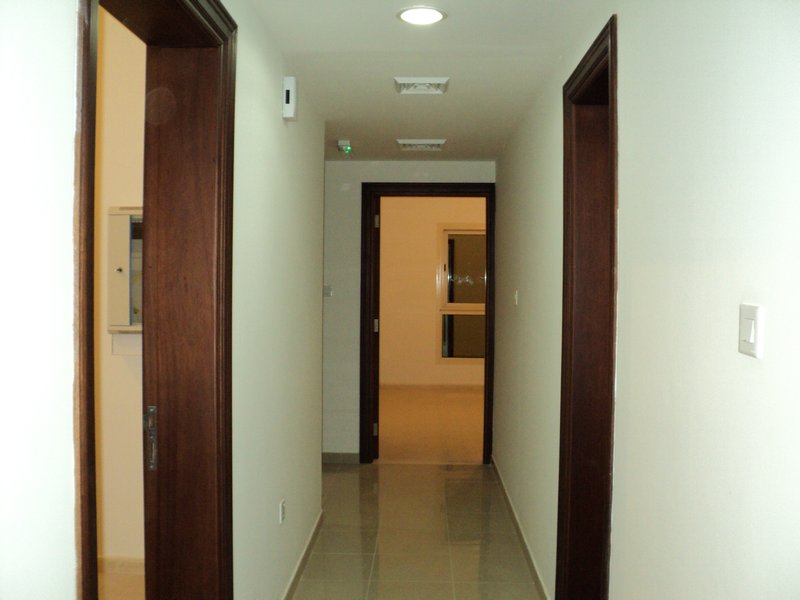 Hallway to the right of entrance of Apart.