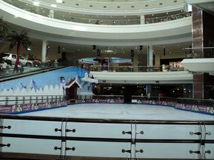 Ice rink in Al AIn Mall