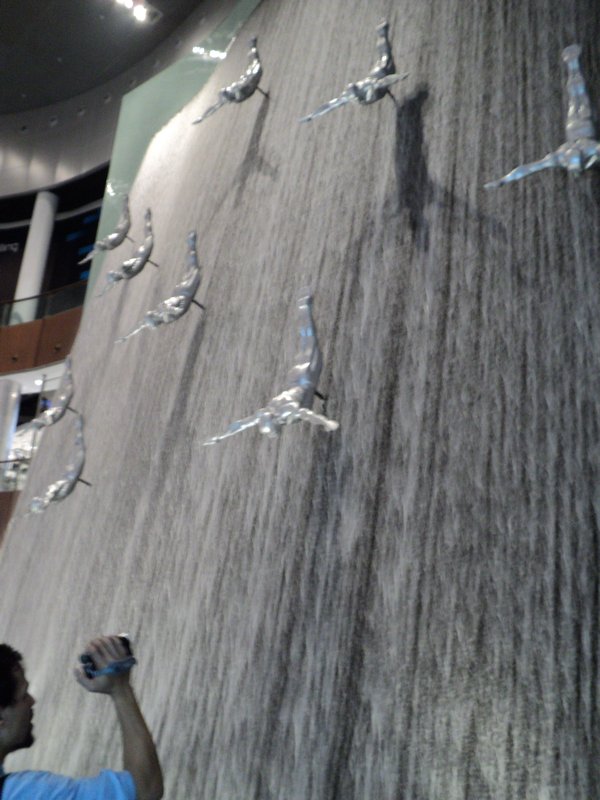 Waterfalls in the Mall