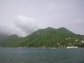 The view of Dominica from Scott's Head