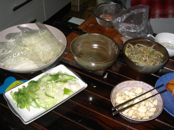 Lunar New Year Food--Preparation and Results
