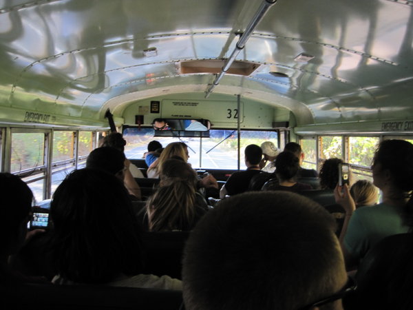 Bus ride from San Salvador