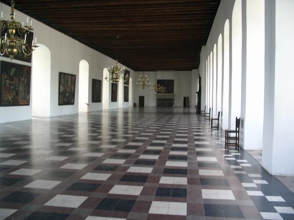 Inside Kronborg Castle