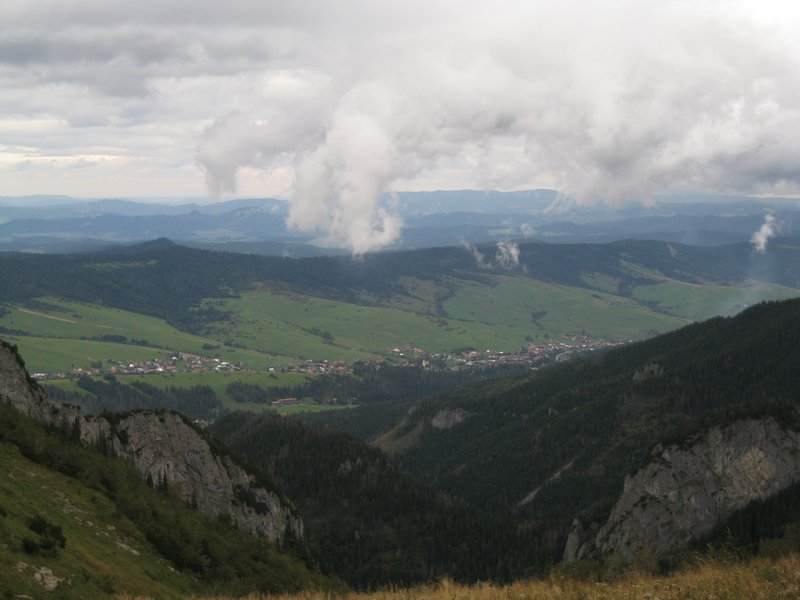 Zdiar, Slovakia from the mountains