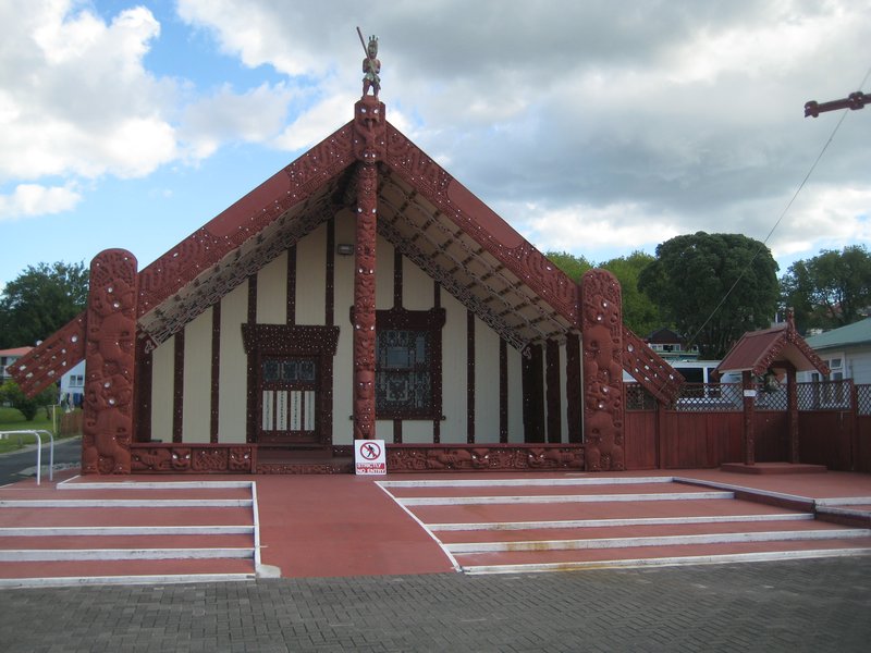 Maori Meeting house, Rotorua
