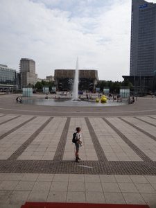 The Augustusplatz in Leipzig