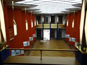 The central hall of the Museum vor angewandte Kunst, Leipzig