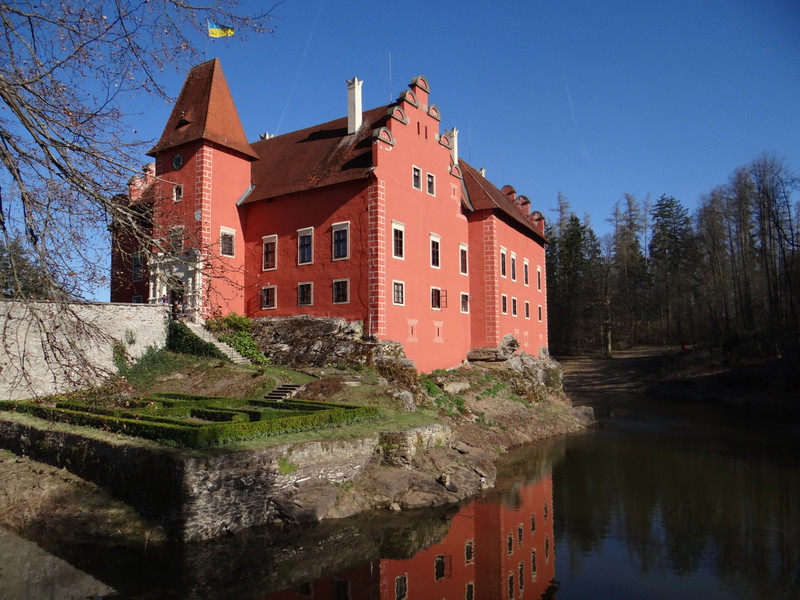 The castle at Červená Lhota