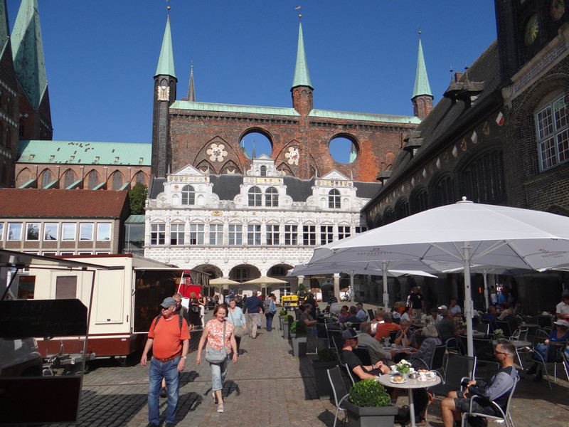 The centre of Lübeck