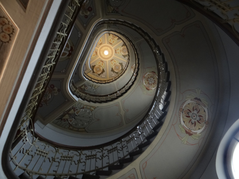 Stair at the Art Nouveau Museum
